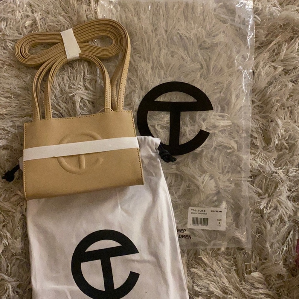 Small Cream Telfar Bag